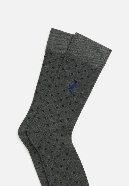 POLO - Multi dots socks - dark grey