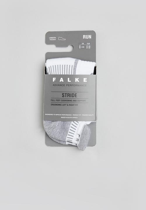 Falke - Stride hidden socks - white