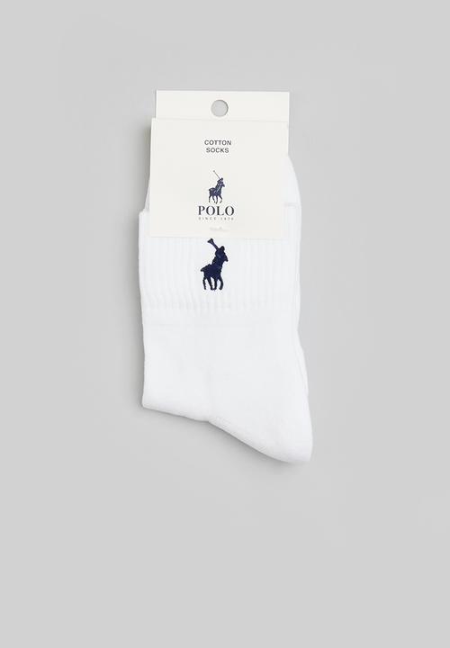 POLO - Tennis socks - white