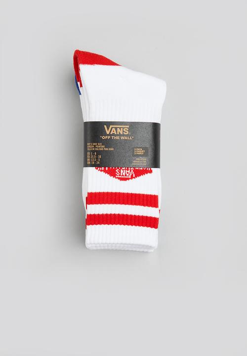 Vans - Otw stripe crew sock 3-pack - multi