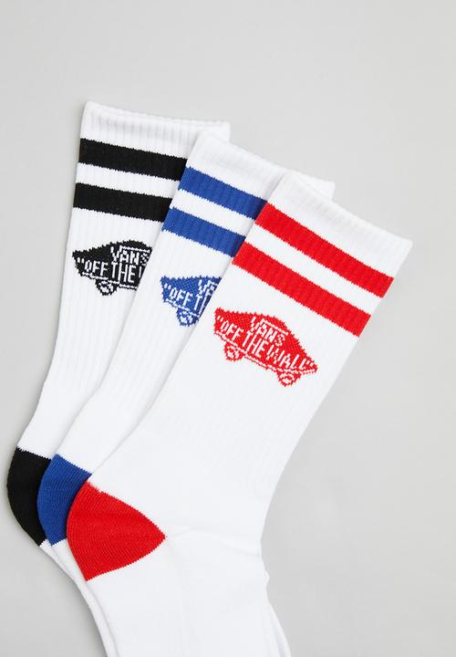 Vans - Otw stripe crew sock 3-pack - multi