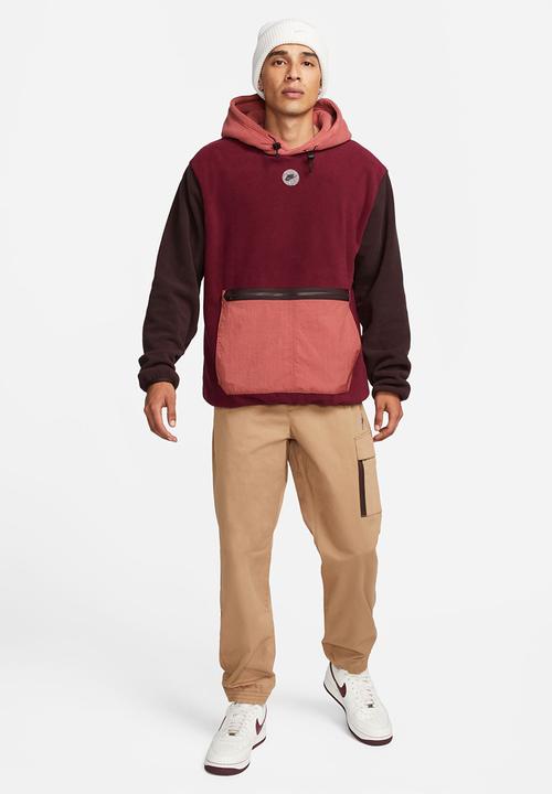 Nike - M nsw spu wvn pant - dk driftwood & brown basalt