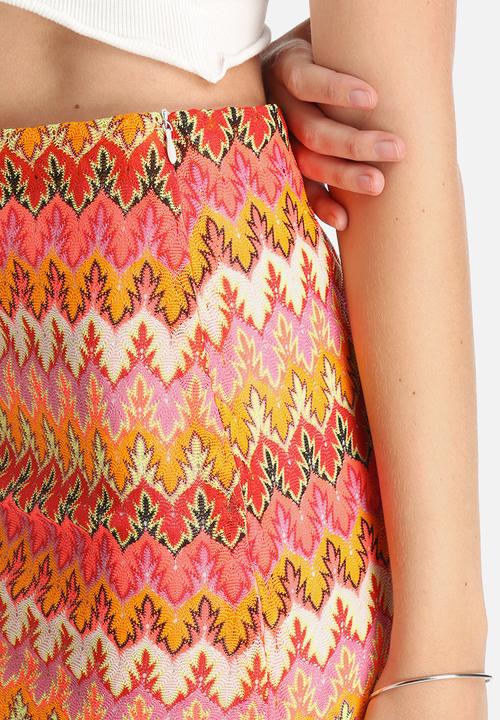 Lola May - Chevron Knitted Skirt