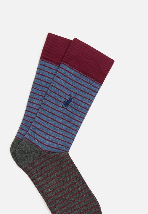 POLO - Thin stripe socks - multi