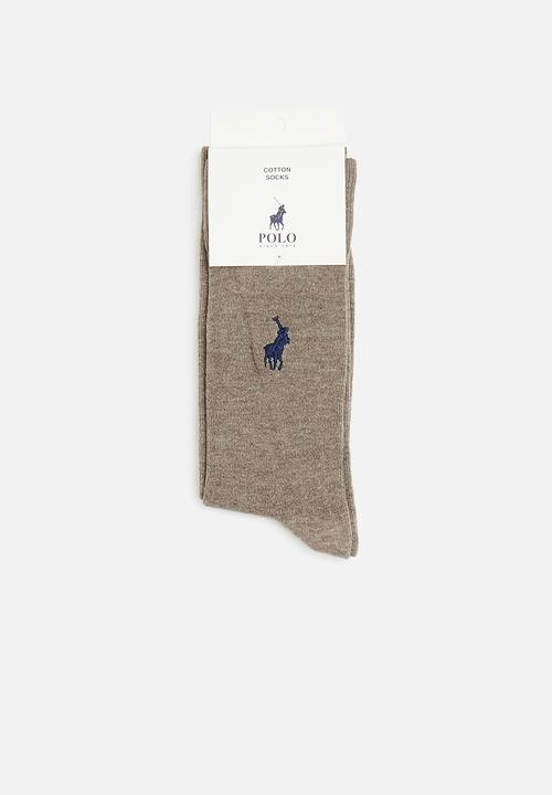 POLO - Polo plain socks - taupe