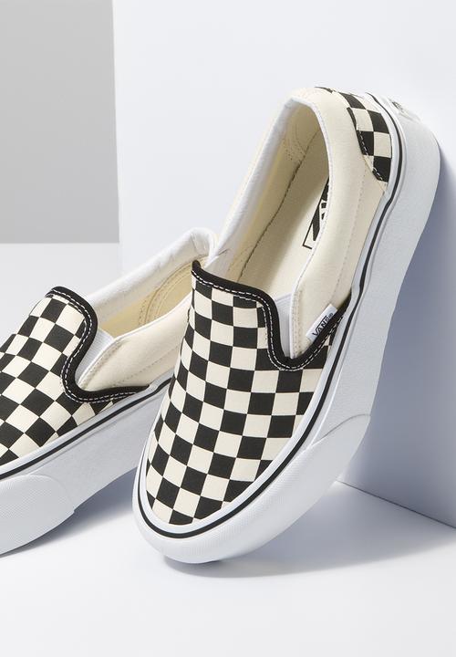 Vans - Classic slip-on stackform checkerboard