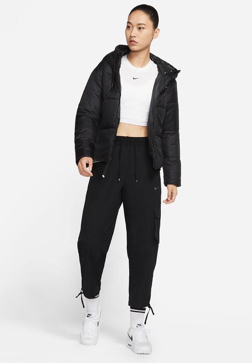 Nike - W nsw tf rpl classic tape jkt - black/white
