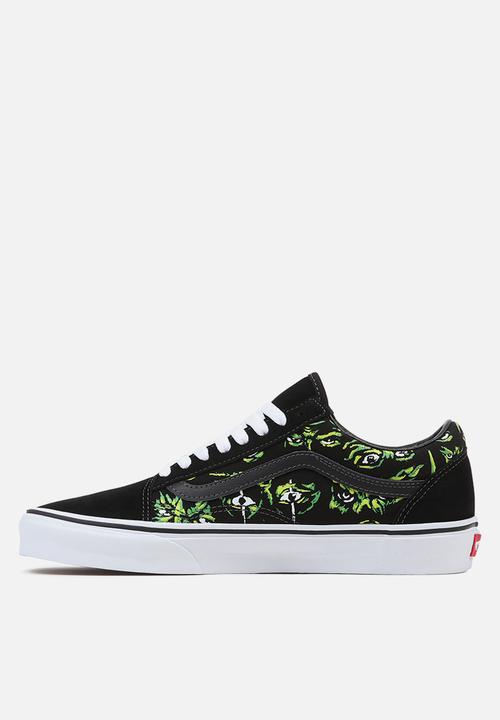 Vans - Old Skool -  eyes in the dark black/multi