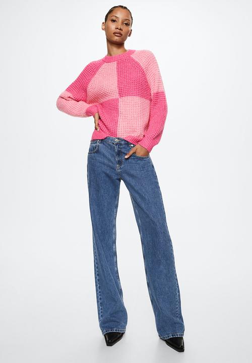 MANGO - Sweater cleob - bright pink