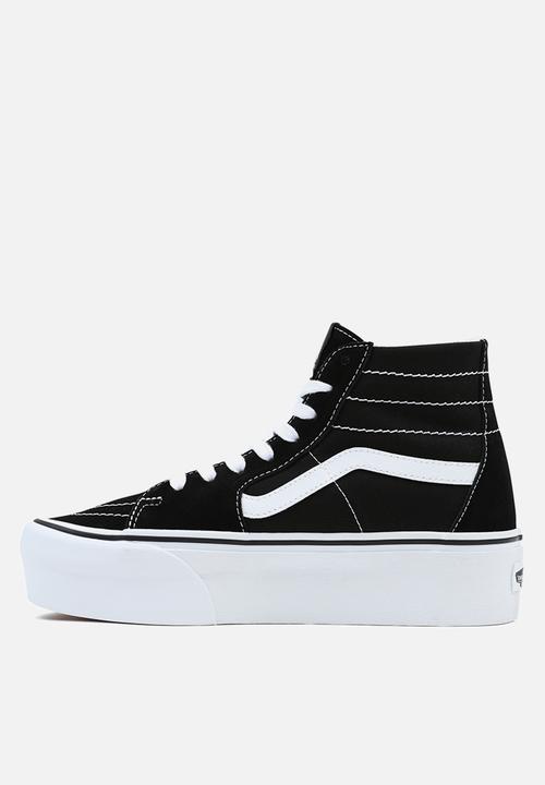 Vans - Sk8-hi tapered stackform -  black/true white