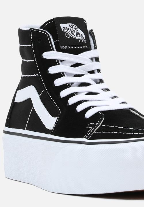 Vans - Sk8-hi tapered stackform -  black/true white