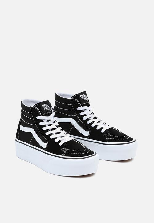 Vans - Sk8-hi tapered stackform -  black/true white
