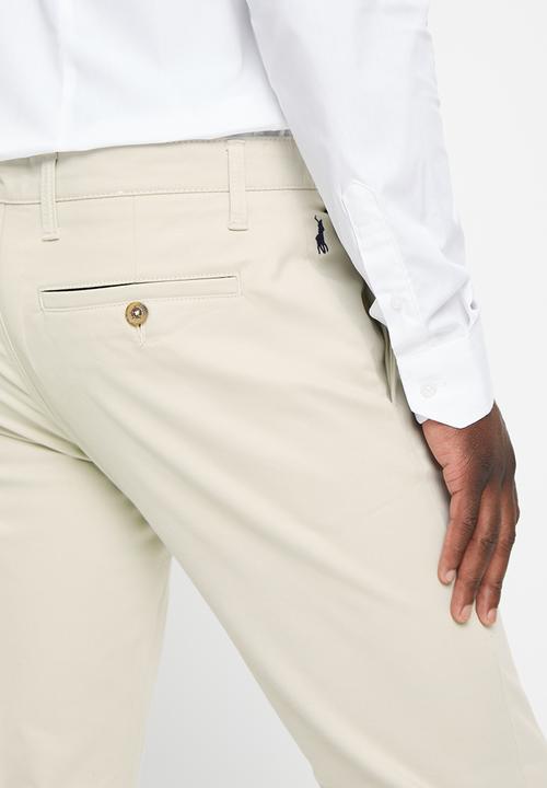 POLO - Men straight fit chino - bone