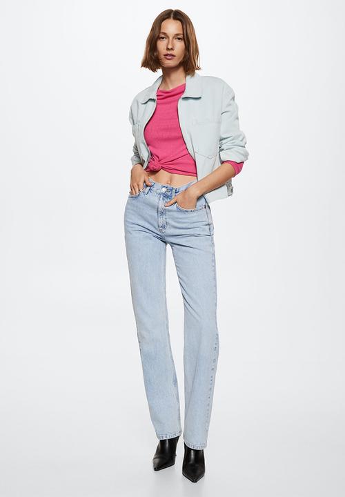 MANGO - T-shirt lilobar - bright pink