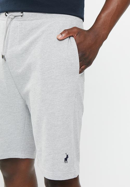 POLO - Men sport aakil sweat shorts - grey melange
