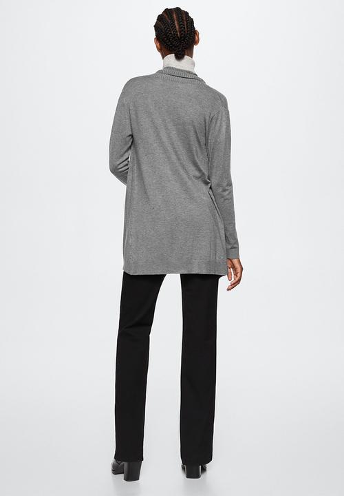 MANGO - Cardigan alma - medium gray