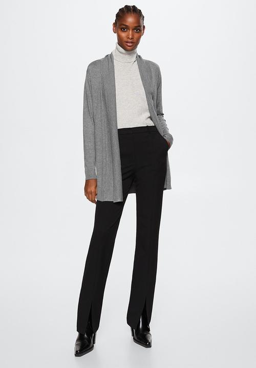 MANGO - Cardigan alma - medium gray