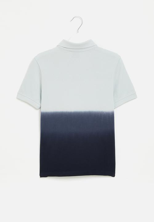 POLO - Boys ombre short sleeve golfer - navy