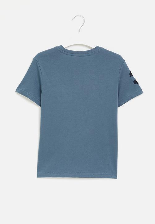 POLO - Boys numerical tee - blue