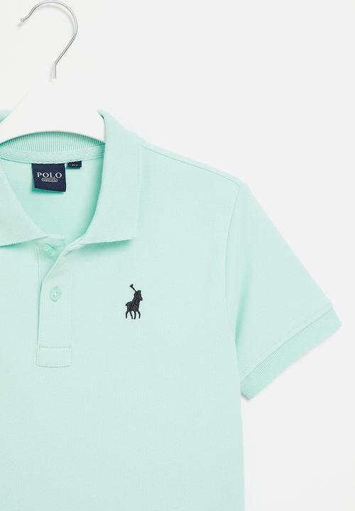 POLO - Boys classic short sleeve golfer - aqua
