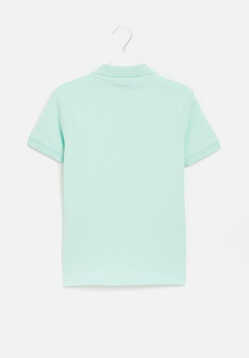 POLO - Boys classic short sleeve golfer - aqua