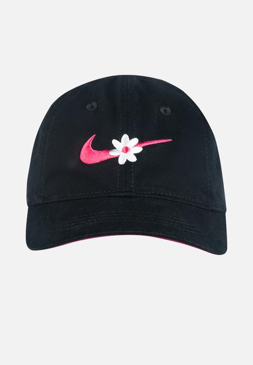 Nike - Nan sport daisy curve brim cap - black