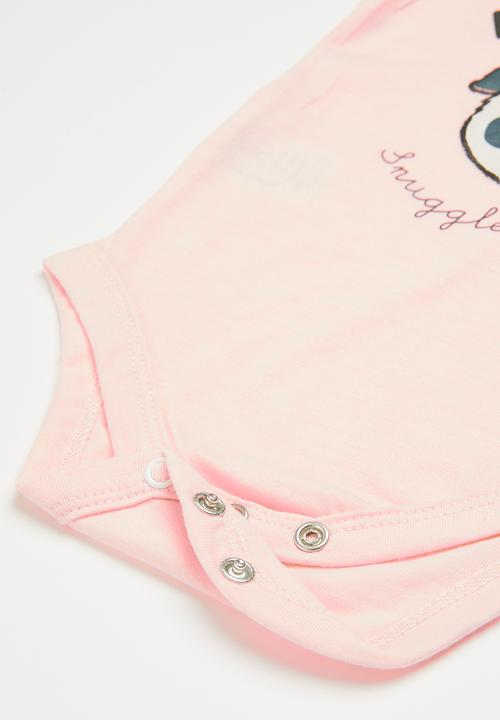 Pop Candy - 4 Piece essential set - pink & grey melange