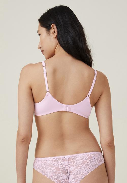 Cotton On - Wirefree everyday t-shirt bra - blushing bride