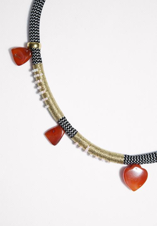 Pichulik - Multi Agate Zigzag