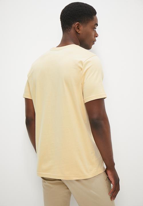 Lark & Crosse - L&c chest logo tee - ecru