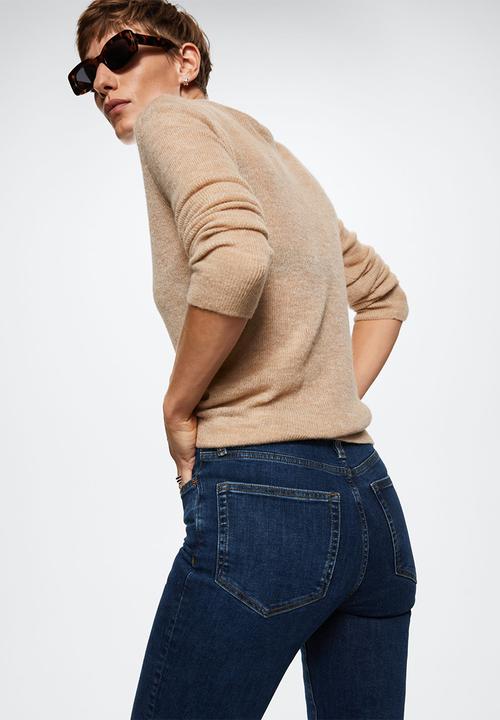 MANGO - Jeans anne - open blue