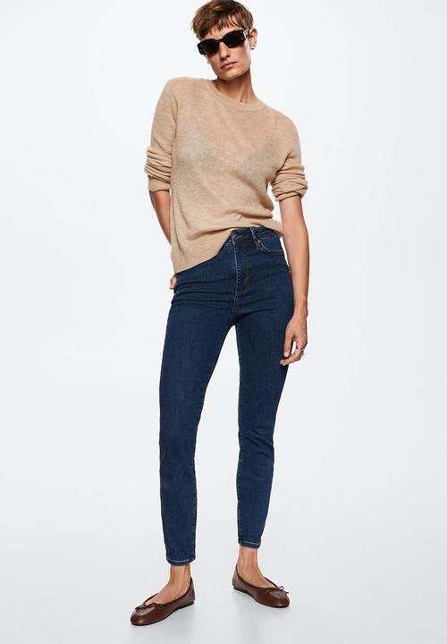 MANGO - Jeans anne - open blue