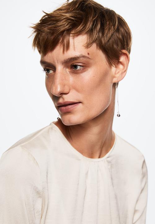 MANGO - Blouse beatriz - natural