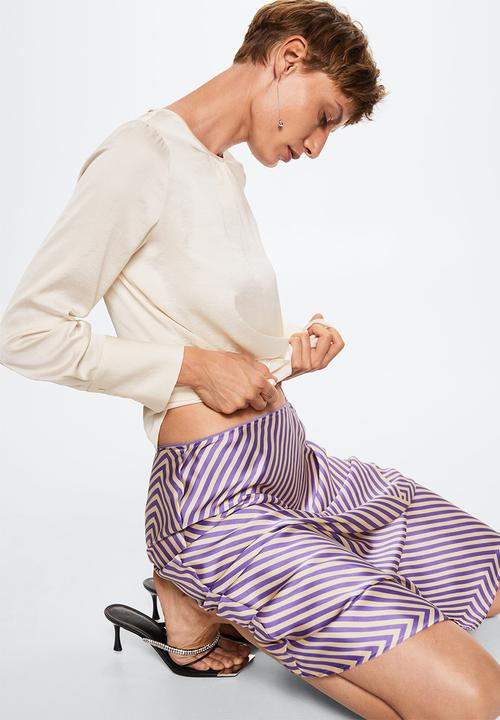 MANGO - Blouse beatriz - natural