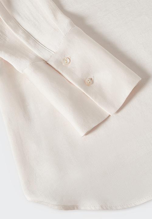 MANGO - Blouse beatriz - natural