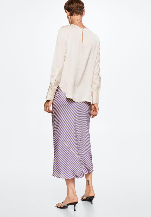 MANGO - Blouse beatriz - natural