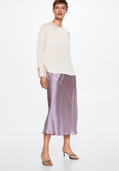 MANGO - Blouse beatriz - natural