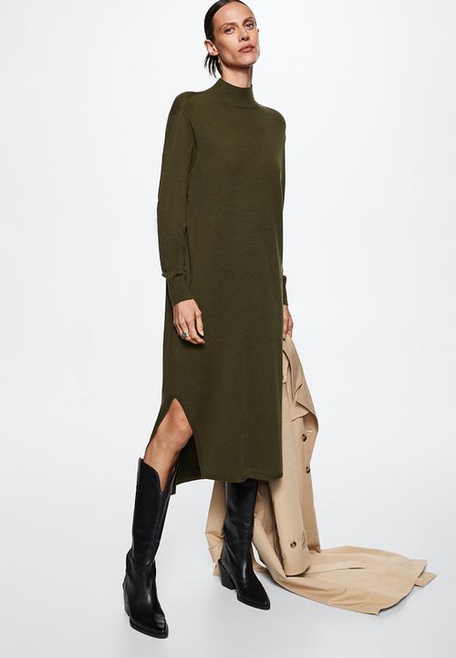 MANGO - Dress vieira - beige/khaki