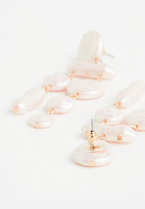 Tessa Design - Georgia statement earrings - pink