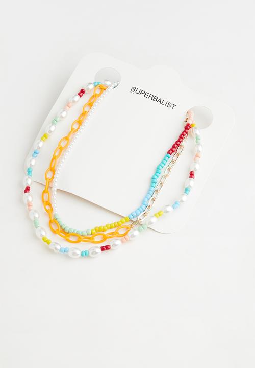 Superbalist - Morgan layered necklace - multi