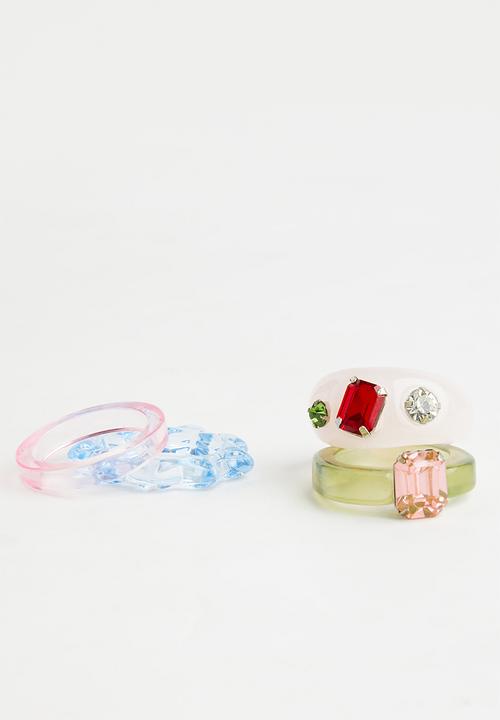 Superbalist - Sabrina ring pack - multi