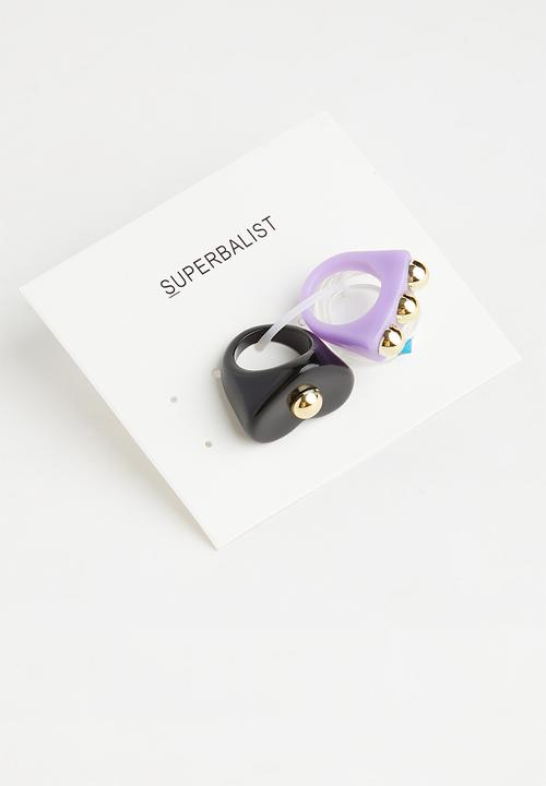 Superbalist - Izabella ring set - multi