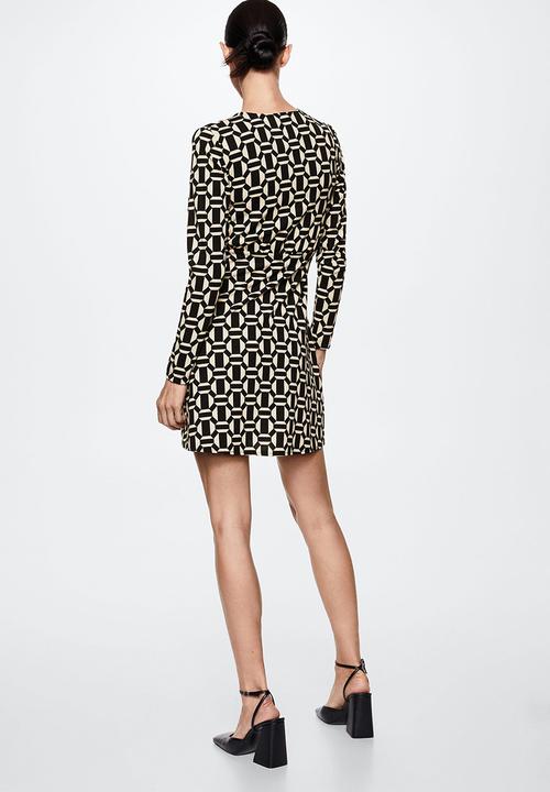MANGO - Dress palas - black