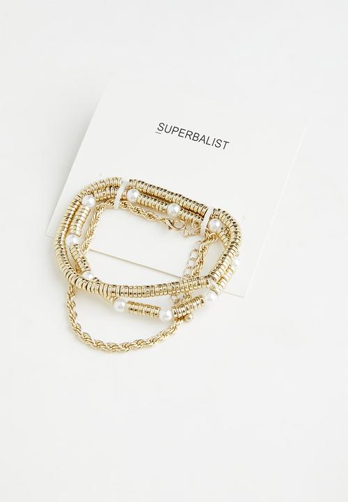Superbalist - Otis bracelet set - gold