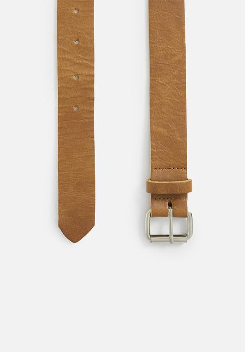 Superbalist - Zing leather belt - cognac