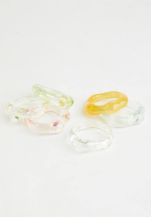 Superbalist - Charlotte ring pack - multi