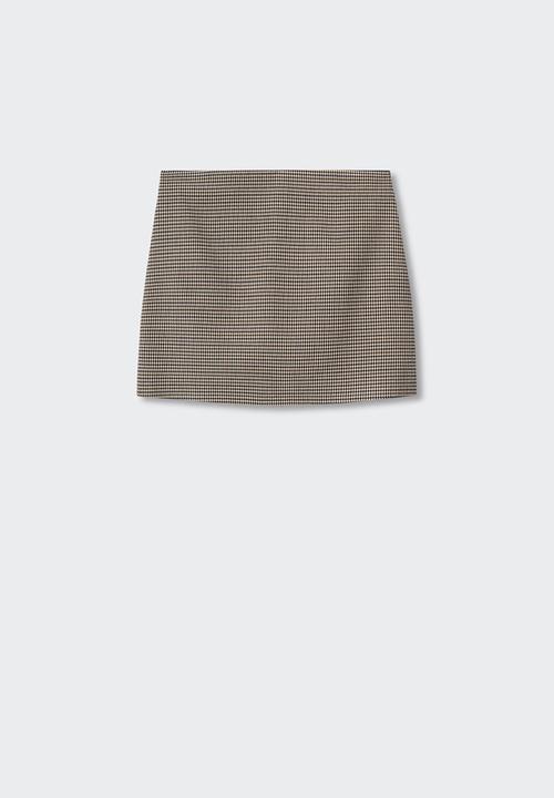 MANGO - Skirt charlott - brown