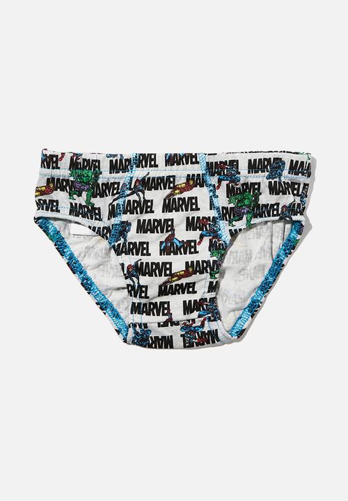 Cotton On - Boys 3 pack underwear licensed - lcn mar avengers squad/multi