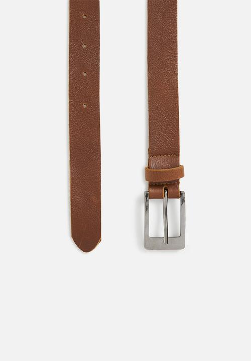 Superbalist - Oregon leather belt - cognac