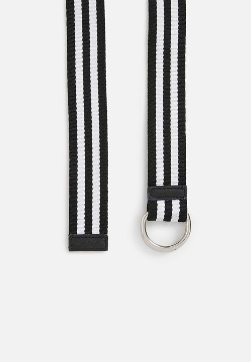 Superbalist - Salvador webbing belt - black